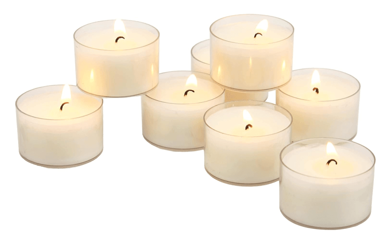 Bougies à réchaud personnalisées